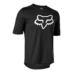 Fox Apparel | Yth Ranger Ss Jersey Men's | Size Medium In Black | Polyester