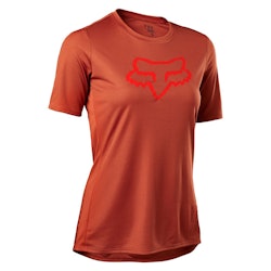 Fox Apparel | W Ranger Ss Jersey Fox Apparel | Head Women's | Size Extra Small In Red Clay | Polyester