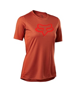 Fox Apparel | W Ranger Ss Jersey Fox Apparel | Head Women's | Size Medium In Red Clay | Polyester