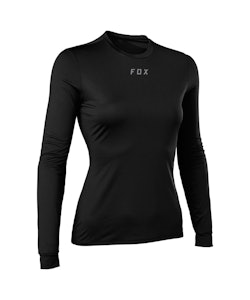 Fox Apparel | W Tecbase Ls Shirt Women's | Size Extra Large In Black