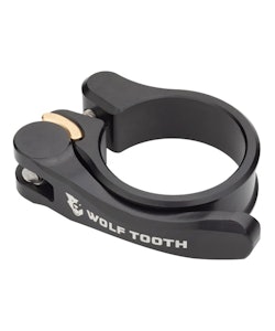 Wolf Tooth Components | Seatpost Clamp 31.8Mm | Black | Quick Release