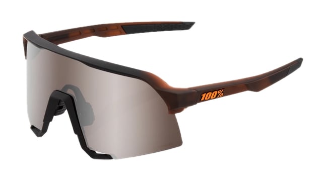 Ride 100% Cycling Sunglasses S3 Matte Cool Grey Smoke Lens 