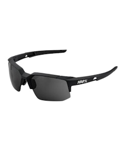 100% | Speedcoupe Sunglasses Men's In Soft Tact Black/smoke Lens | Rubber