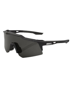 100% | Speedcraft Xs Sunglasses Men's In Soft Tact Black/smoke Lens | Rubber