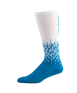 45Nrth | Blue | Bird Midweight Knee High Wool Sock Men's | Size Small