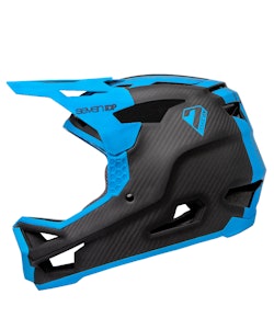 7IDP | Project 23 Carbon Helmet Men's | Size Medium in Raw Carbon/Gloss Electric Blue
