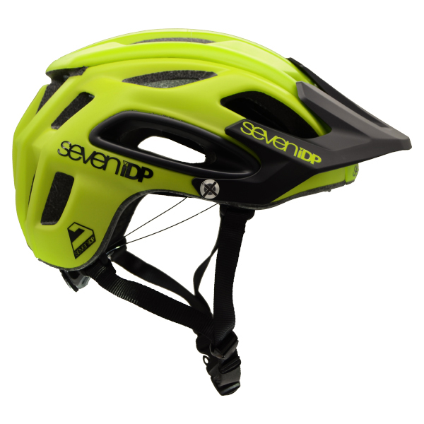 Full Face MTB Down Hill cycle helmet 7IDP M1 Gradient Lime Grey 