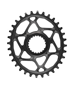 AbsoluteBlack | XTR M9100 Oval Chainring Direct Mount, 30 Tooth | Aluminum