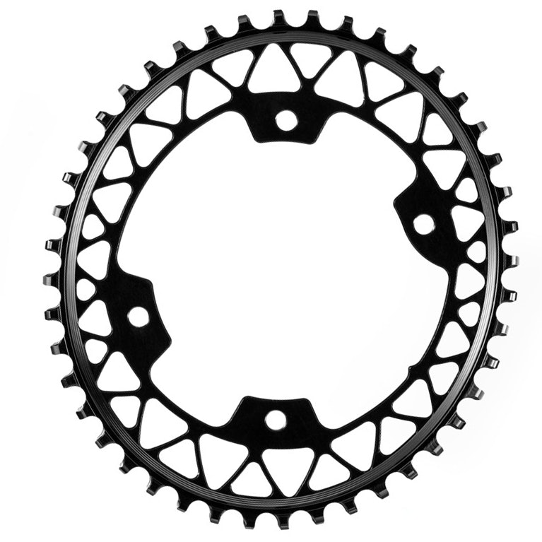 Absolute Black Gravel 1X Oval Chainring