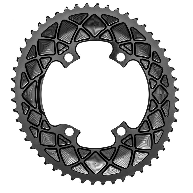 Absolute Black Road Shimano 9100/8000 Oval Chainring