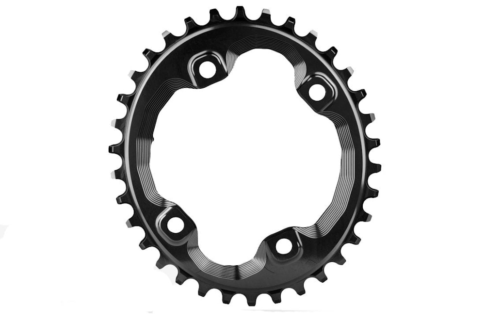 Absolute Black XT Asym Oval Chainring