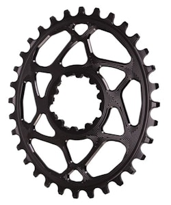 AbsoluteBlack | SRAM Oval DM Boost Chainring | Black | 28 Tooth, Boost/3mm Offset | Aluminum