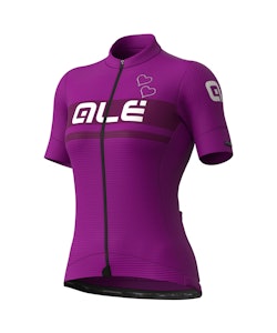 ALE Bike Wear | PRS Crystal Women's SS Jersey | Size Extra Small in Purple