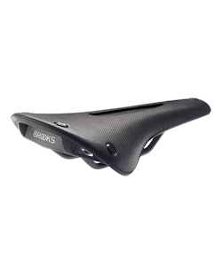 Brooks | Cambium C15 All Weather Saddle | Black | Carved