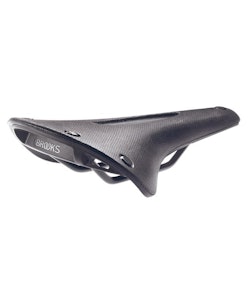 Brooks | C17 Cambium All Weather Saddle | Black | Carved