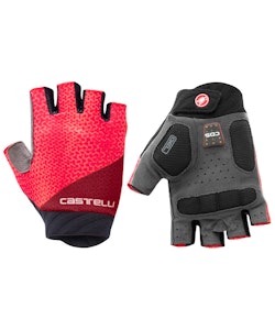 Castelli | Roubaix Gel 2 Women's Gloves | Size Medium in Brilliant Pink