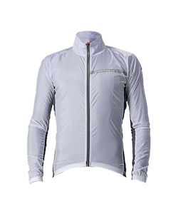 Castelli | Squadra Stretch Jacket Men's | Size Extra Large in Silver Gray/Dark Gray