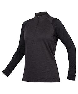 Endura | Women Singletrack Fleece Women's | Size Large In Black | Polyester/elastane