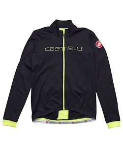 Castelli | Fondo Jersey Fz Men's | Size Small in Black/Yellow Flou