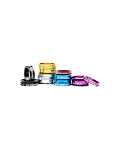 Chromag | Headset Spacer Kit | Purple | Headset Spacer Kit | Aluminum