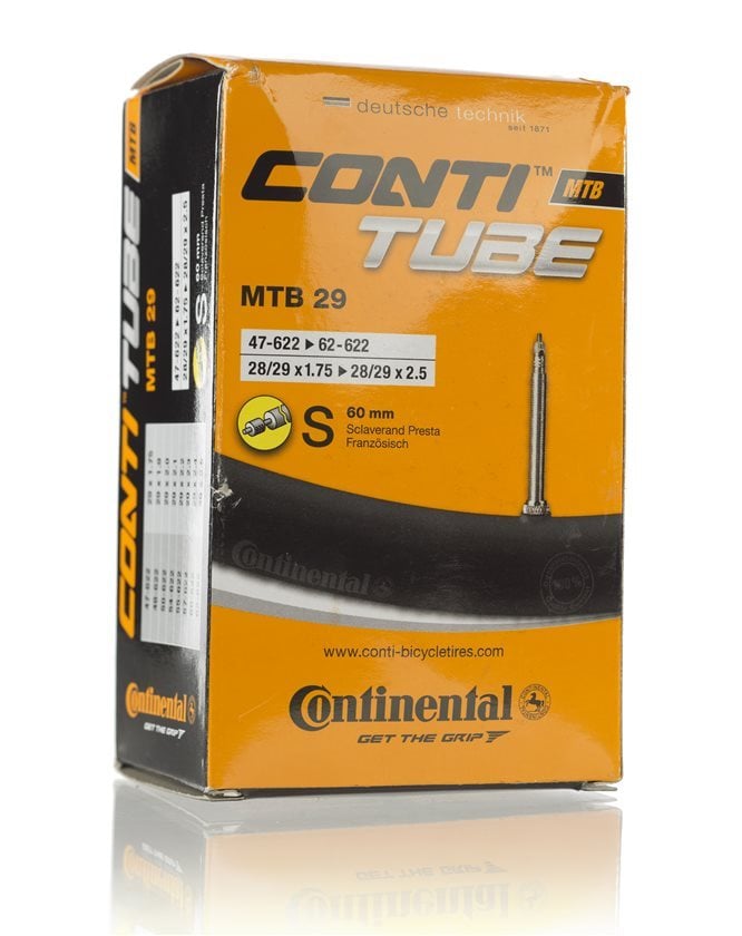 Continental MTB 26 Mountain Bike Inner Tube 26x1.75-2.5 Presta Valve for sale online 