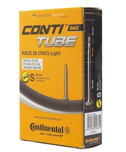 Continental | 700C Light Presta Valve Tube 700 X 18-25, 60Mm Presta Valve, 80G