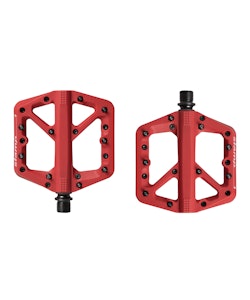 CrankBrothers | Stamp 1 Flat Pedals | Red | Small | Composite