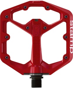CrankBrothers | Stamp 7 Small Bike Pedals | Red | Small | Aluminum