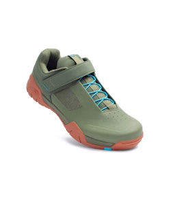 Crankbrothers | Mallet E Speedlace Clip Shoe Men's | Size 11.5 In Green/blue/gum