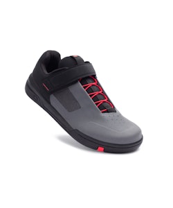 CrankBrothers | Stamp Speedlace Flat Shoe Men's | Size 7.5 in Grey/Red
