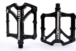 Deity | Bladerunner Platform Pedals | Black | Ano | Aluminum