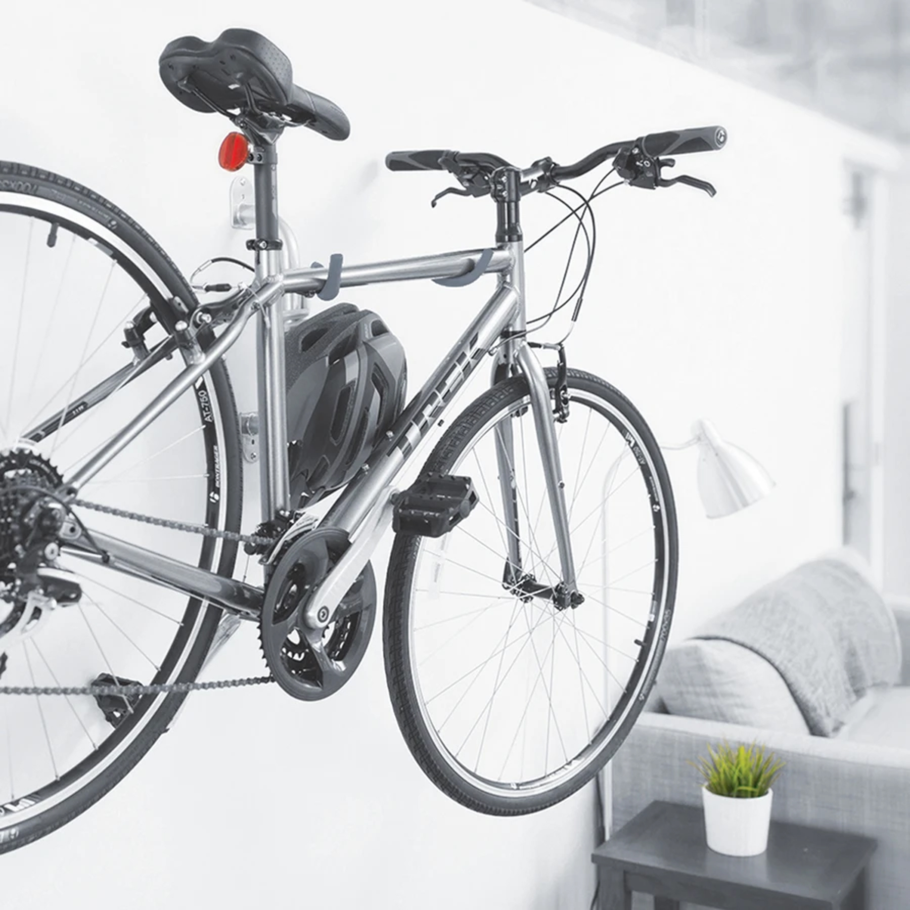 single bike wall hanger