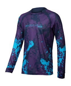 Endura | MT500 Animo Long Sleeve T Shirt Men's | Size Large in Electric Blue