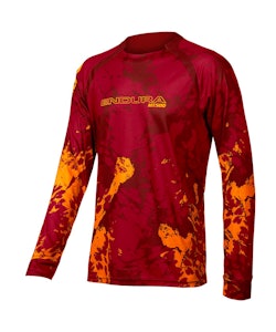 Endura | Mt500 Animo Long Sleeve T Shirt Men's | Size Small In Paprika