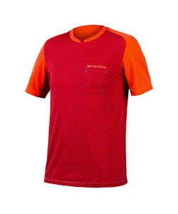 Endura | GV500 Foyle Jersey Men's | Size Large in Rust Red