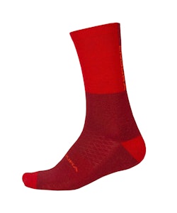 Endura | Baabaa Merino Winter Sock (Single) Men's | Size Small/medium In Rust Red | Nylon