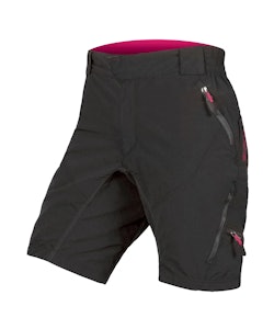 Endura | Women's Hummvee Short II with Liner | Size Extra Large in Black