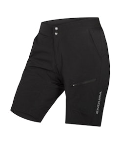 Endura | Women's Hummvee Lite Short With Liner | Size Extra Large In Black
