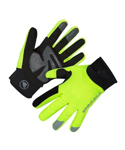 Endura | Women's Strike Glove | Size Large In Hi Viz Yellow | Elastane/nylon/polyester