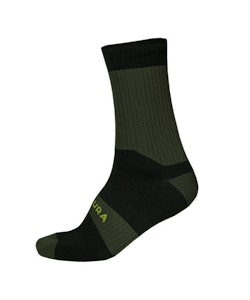 Endura | Hummvee Waterproof Socks II Men's | Size Small/Medium in Forest Green
