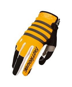 Fasthouse | Speed Style Striper Gloves Men's | Size Small in Yellow/Black