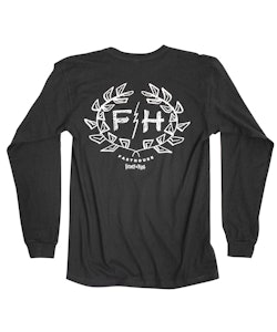 Fasthouse | Victory Wreath Long Sleeve T-Shirt Men's | Size Medium in Black