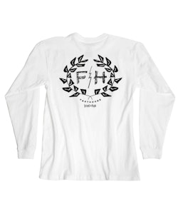 Fasthouse | Victory Wreath Long Sleeve T-Shirt Men's | Size Small in White