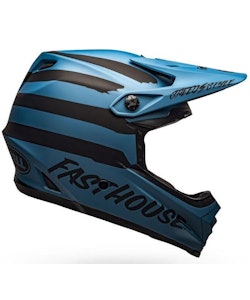 Bell | Full-9 Fasthouse Helmet Men's | Size Large In Fasthouse Matte Blue/black
