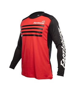 Fasthouse | Alloy Stripe LS Jersey Men's | Size Medium in Red