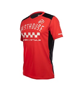 Fasthouse | Youth Alloy Nelson Jersey | Size Small In Red | Spandex/polyester