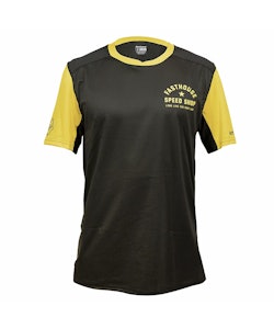 Fasthouse | Youth Alloy Star Jersey | Size Medium in Black/Gold