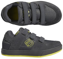 Five Ten | Freerider Kids Vcs Shoes Men's | Size 3 In Grey Six/shock Yellow/black | Rubber