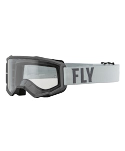 Fly Racing | Youth Focus Goggle in Grey/Dark Grey/Clear