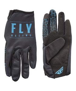 Fly Racing | Media Gloves Men's | Size Small in Black/Blue